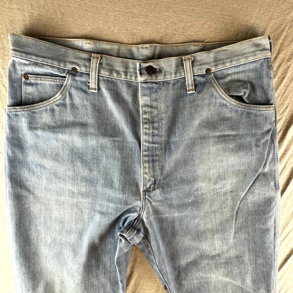 Vintage Sedgefield Jeans 38 x 36 Long Made in USA Lightwash Faded Western Work - Picture 5 of 8